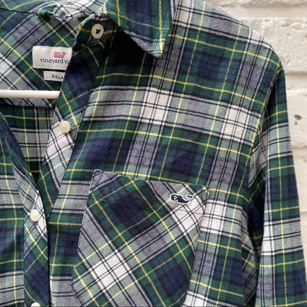 V Vines Classic Flannel Shirt -2